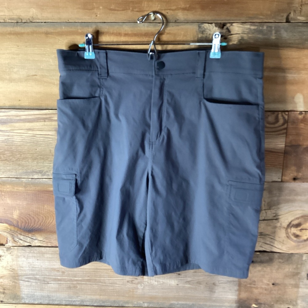 Orvis 10" Cargo Shorts Grey Hiking Outdoor Stretch Casual Size 36